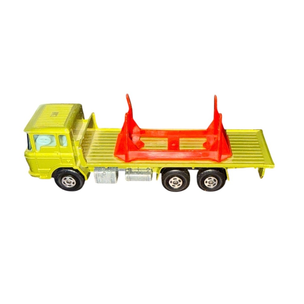 vintage 1971 matchbox super kings k-13/20 Daf flatbed truck made in England